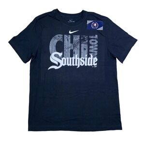 Chicago White Sox Nike T-Shirt Men's L Black City Connect Graphic Southside‎ NWT
